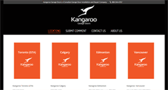 Desktop Screenshot of kangaroodoors.com